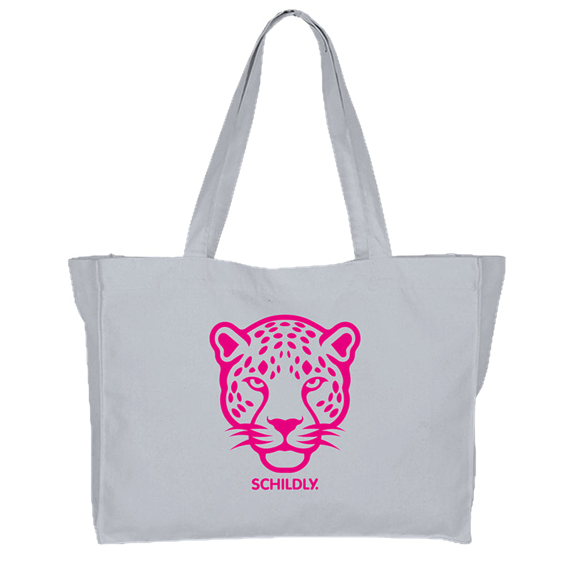 Shopper Be Leo XXL Aware grey/pink