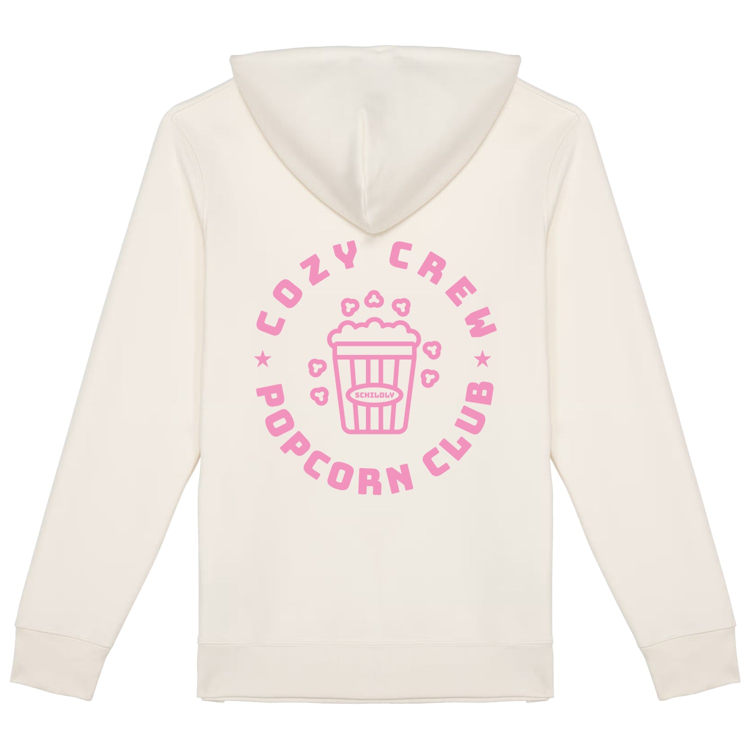 Cozy Crew Popcorn Club Hoodie ivory/rosa