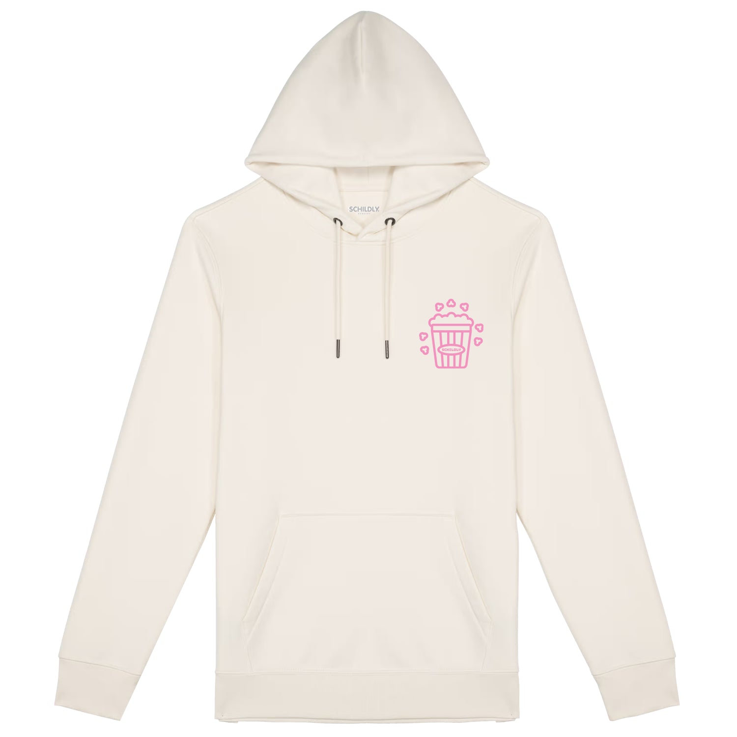 Cozy Crew Popcorn Club Hoodie ivory/rosa