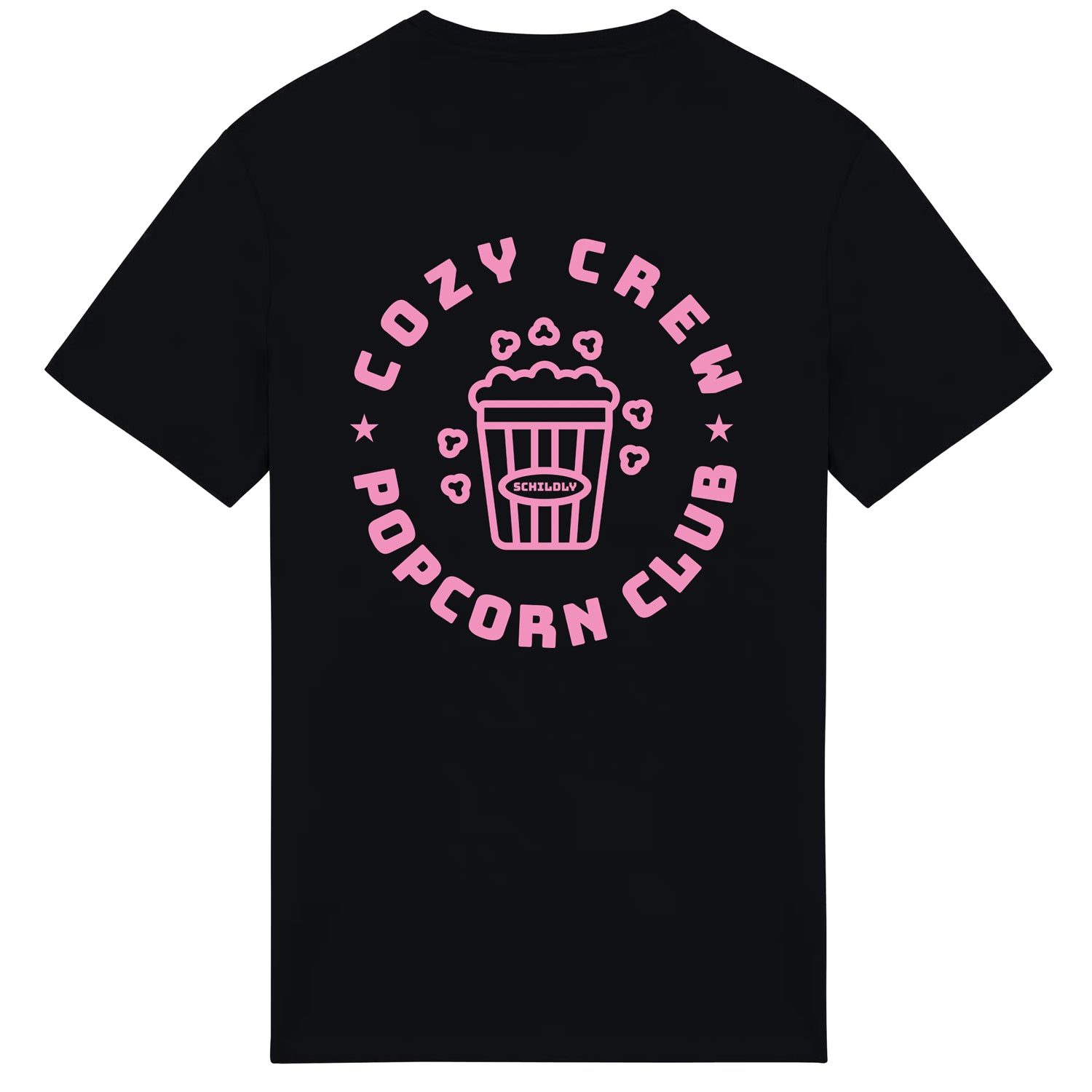 Cozy Crew Popcorn Club Shirt black/rosa