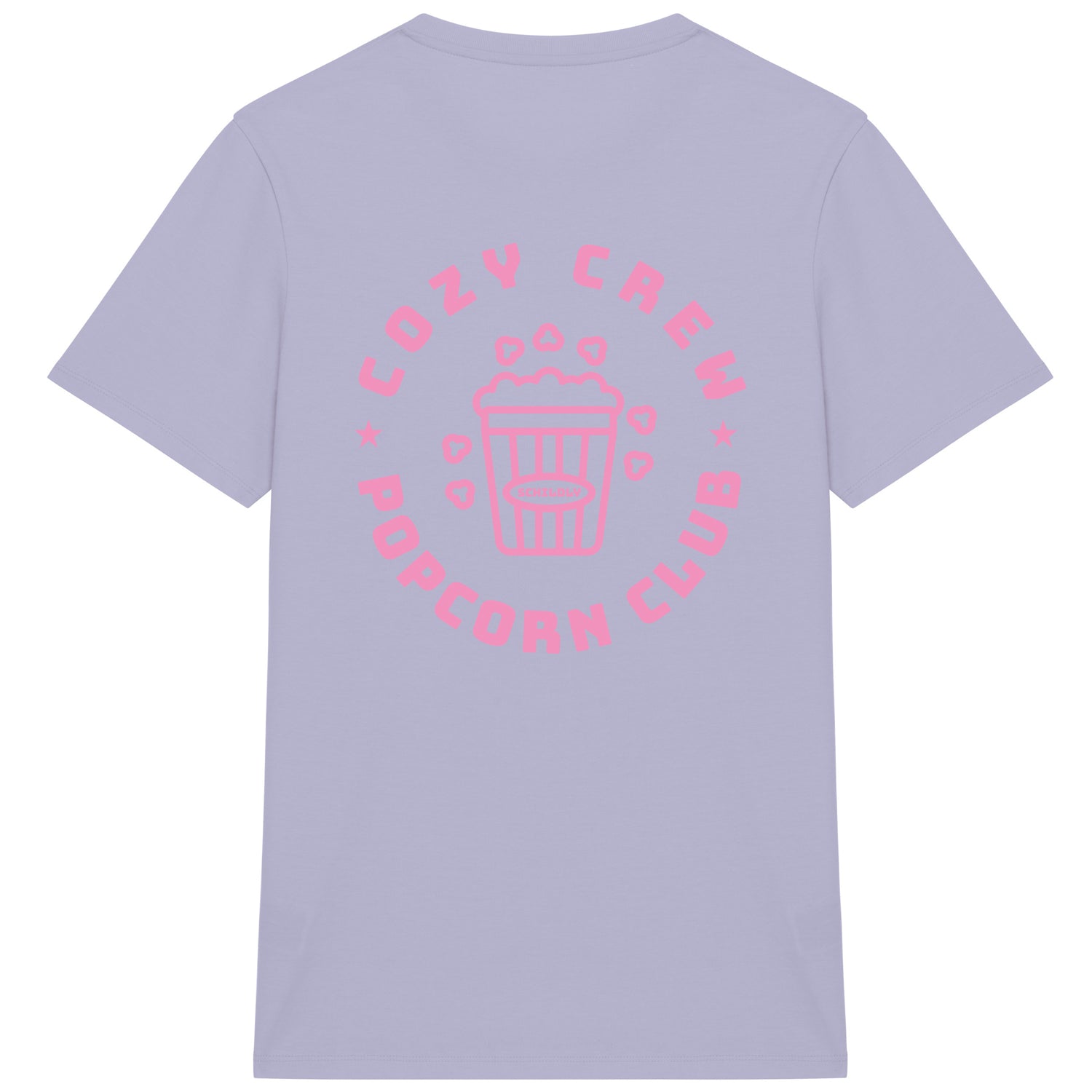 Cozy Crew Popcorn Club Shirt lila