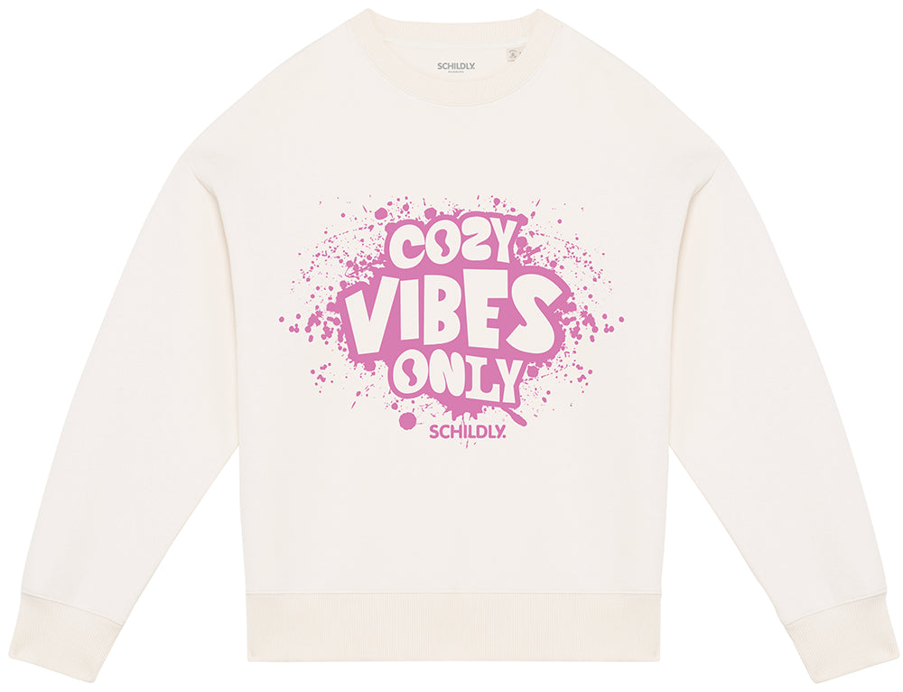 Cozy Vibes Oversized-Sweater ivory
