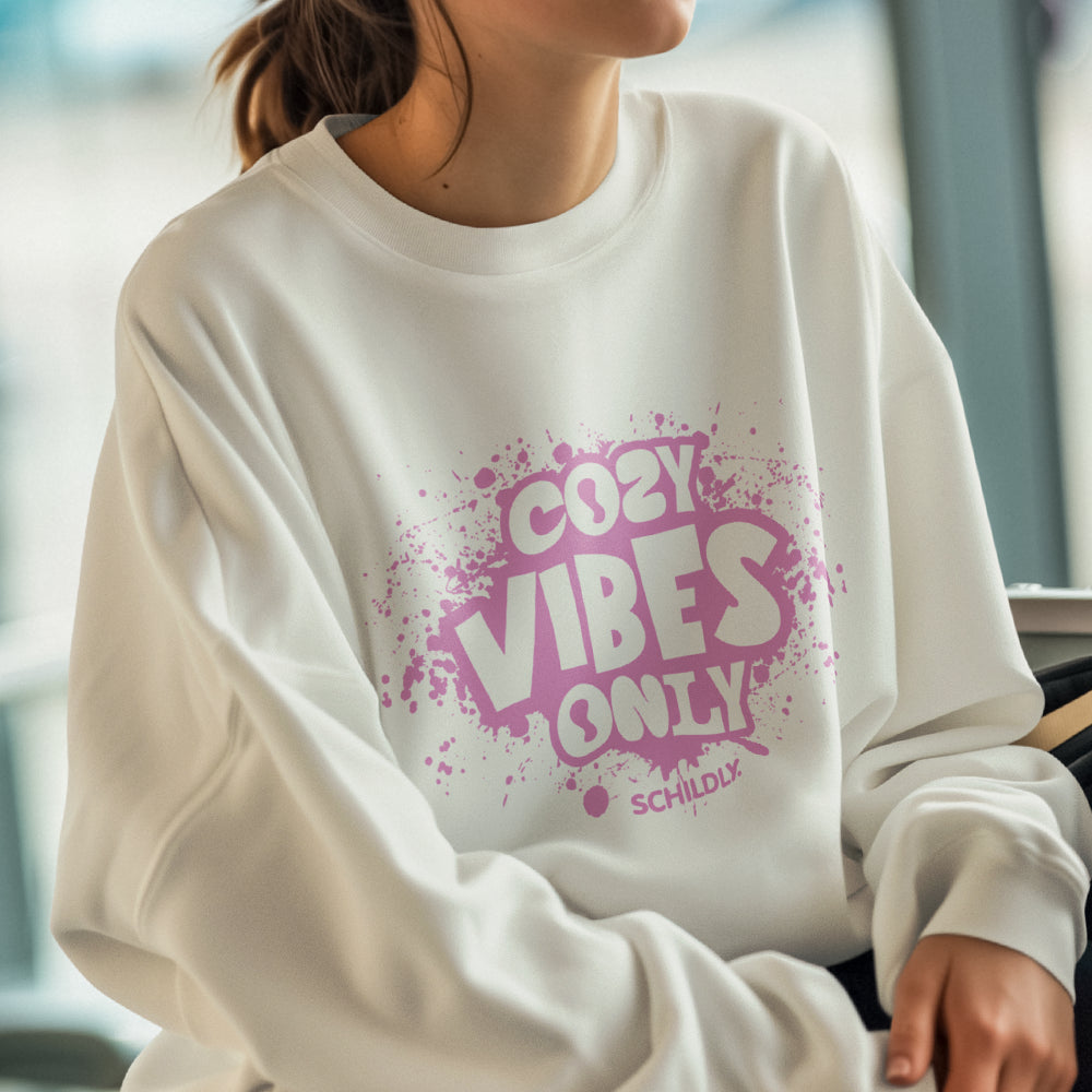 Cozy Vibes Oversized-Sweater ivory