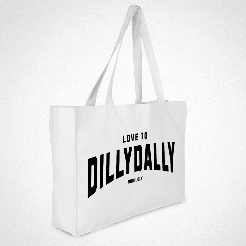 Shopper Dillydally XXL Aware white/black