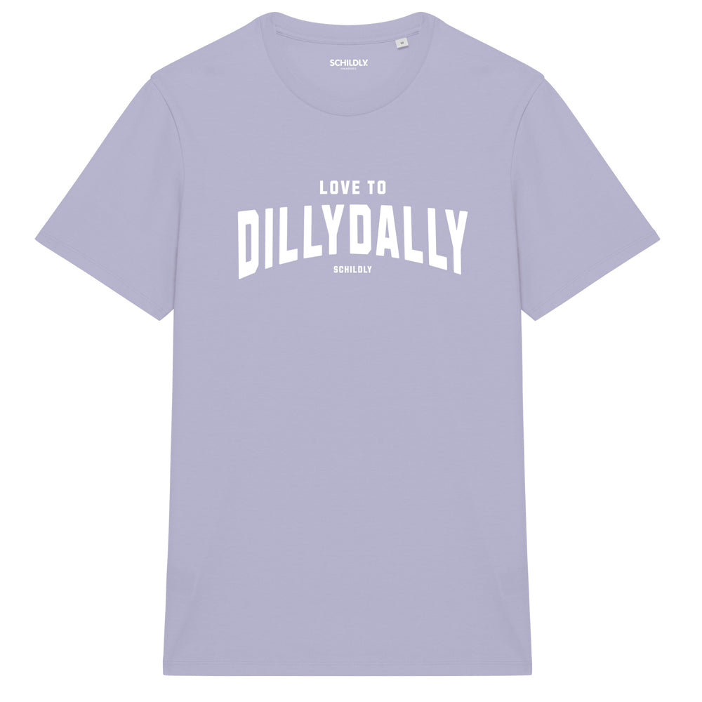 Dillydally Shirt lila/white