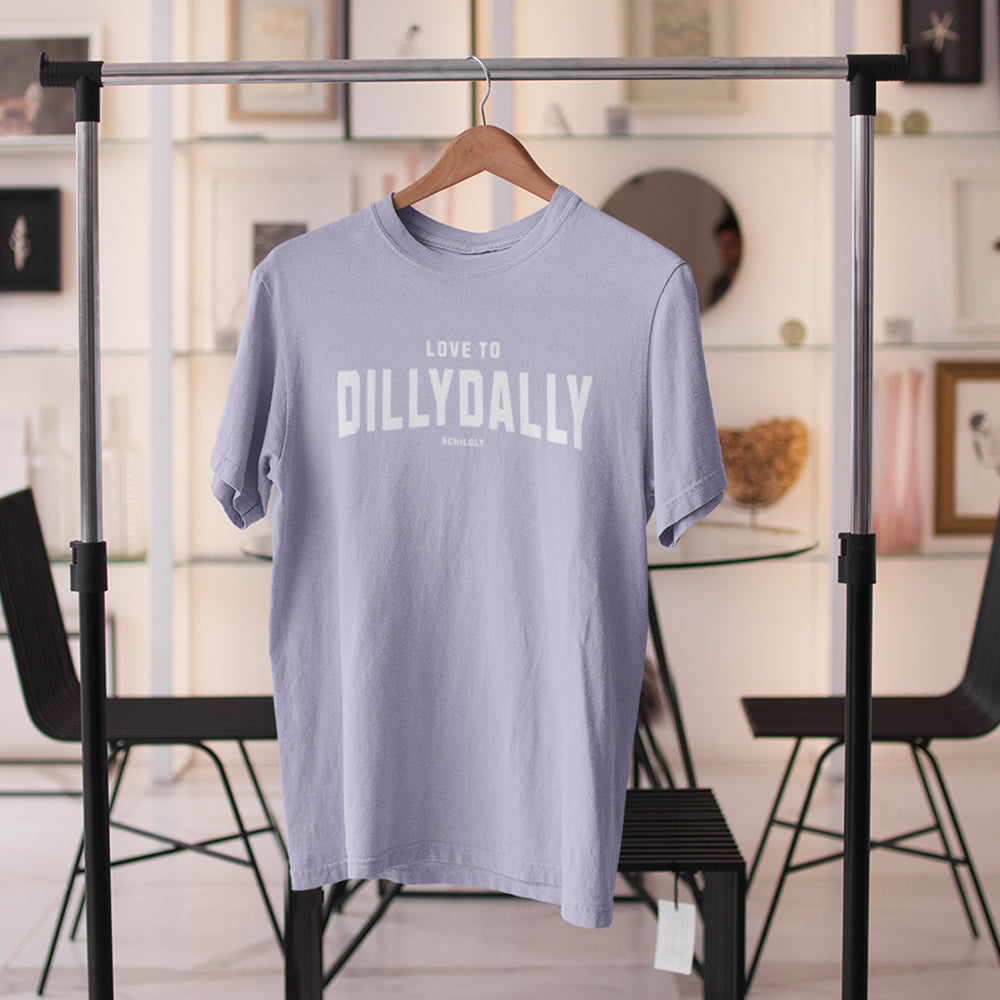 Dillydally Shirt lila/white