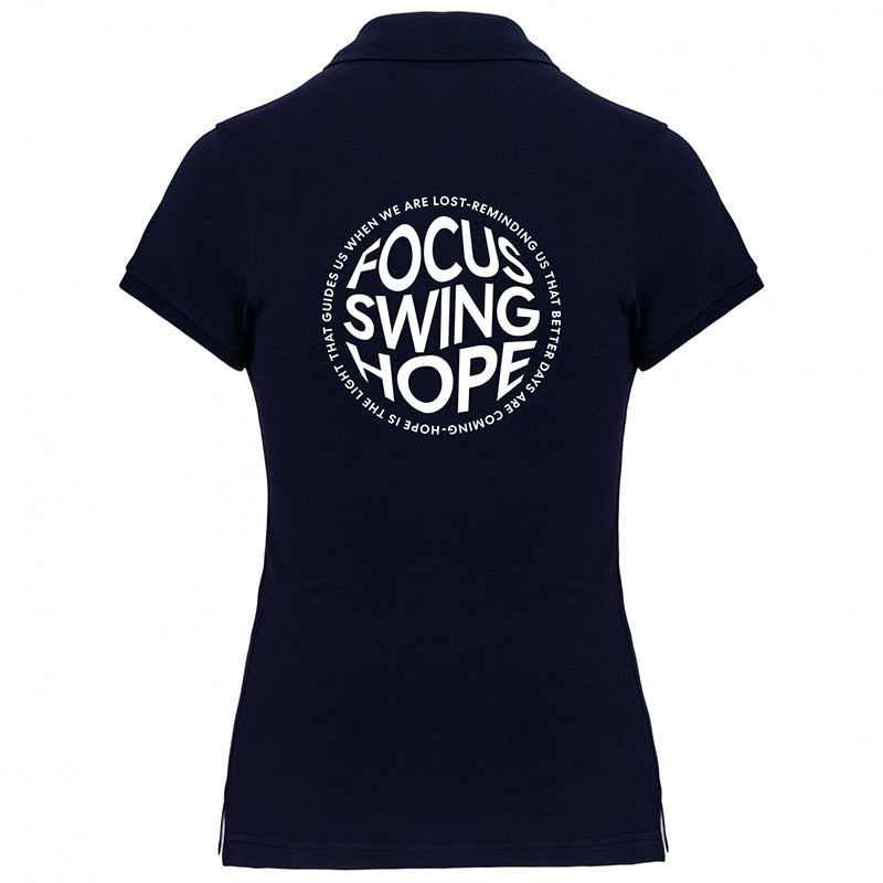 Golf Poloshirt Damen "Hope" navy