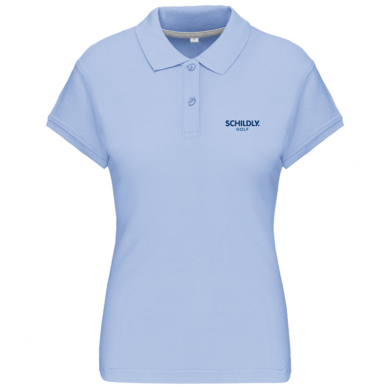 Golf Poloshirt Damen "Hope" skyblue