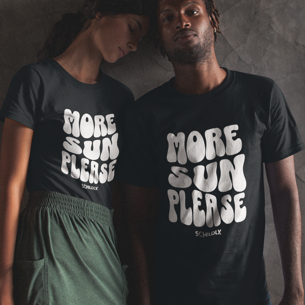 More Sun Please Shirt black