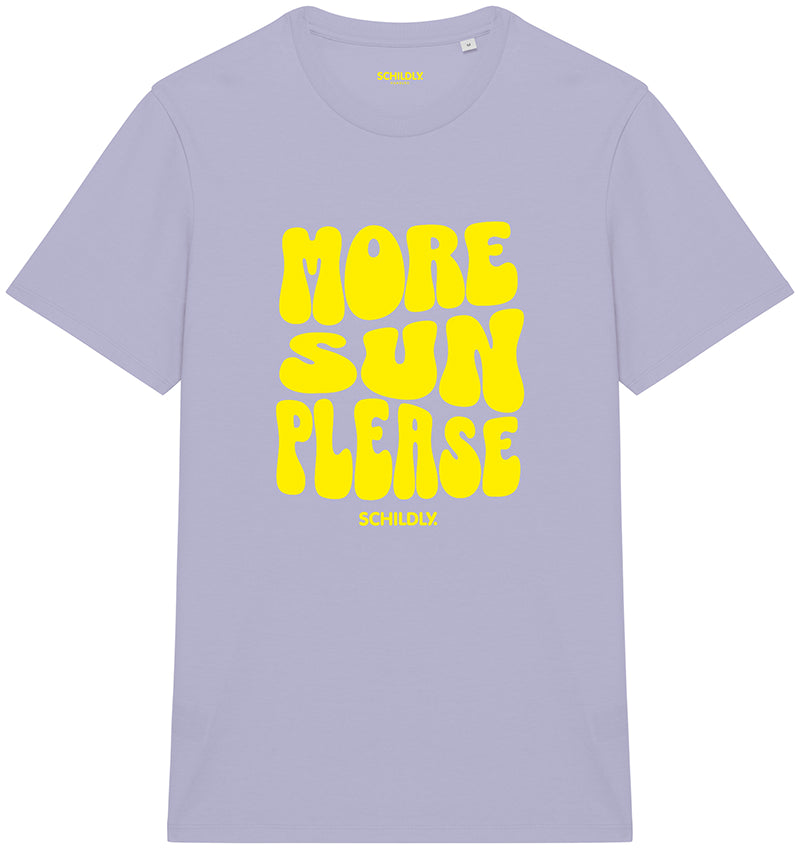 More Sun Please Shirt lila