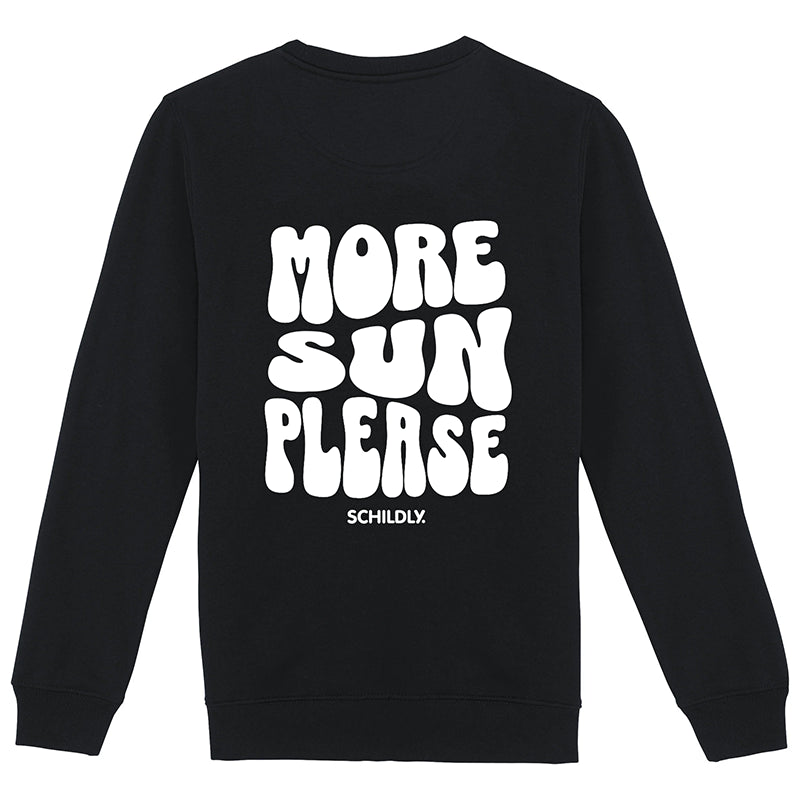 More Sun Please Sweater black