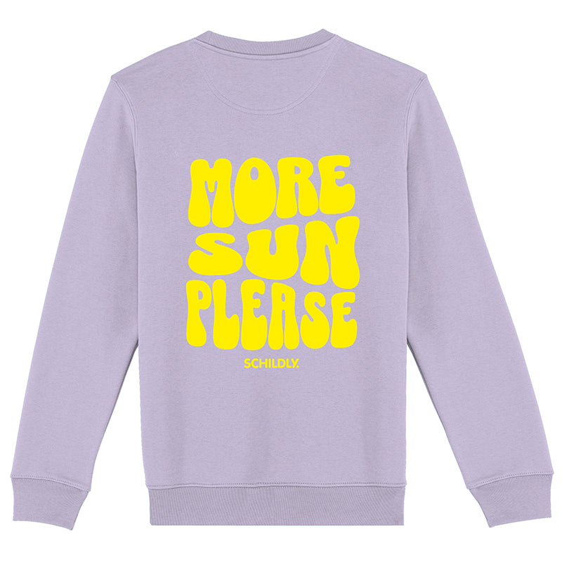 More Sun Please Sweater lila