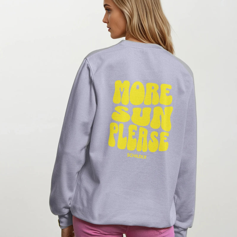 More Sun Please Sweater lila