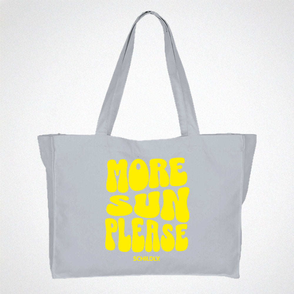 Shopper More Sun Please XXL Aware grey/yellow