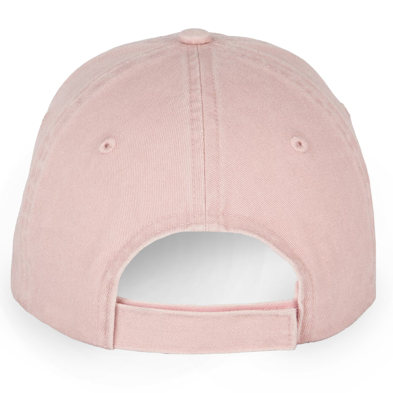 SCHILDLY LOGO Cap washed rose/neongrün