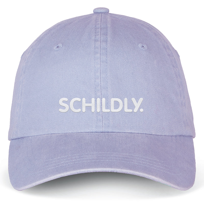 SCHILDLY LOGO Cap washed lila