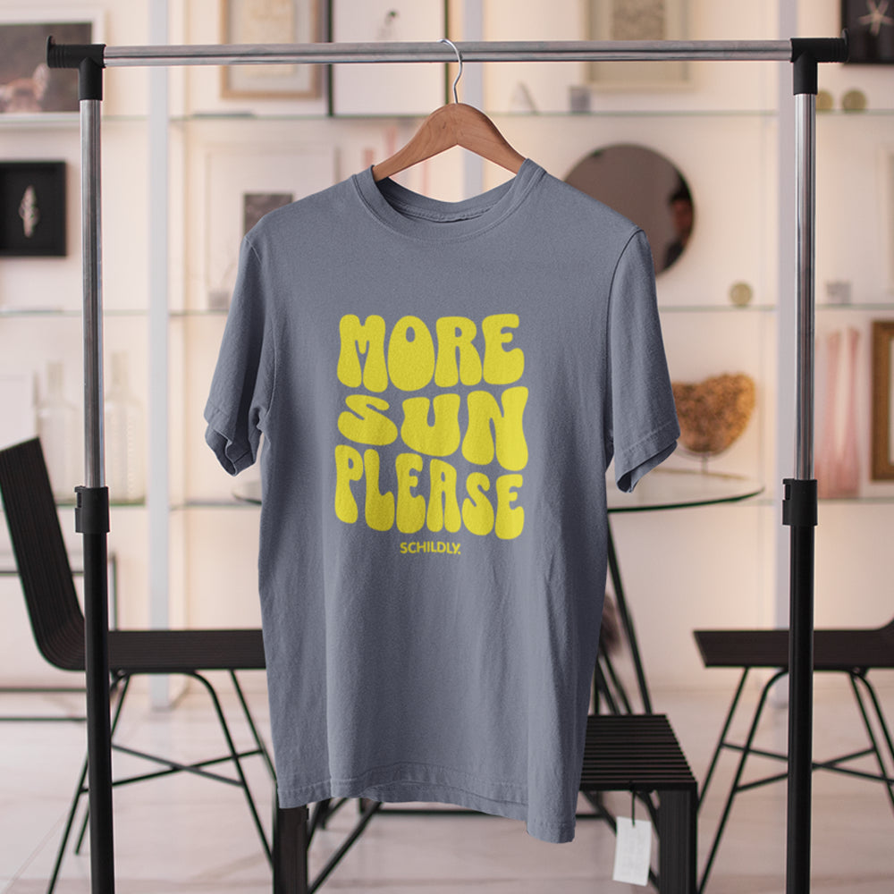 More Sun Please Shirt mineral grey