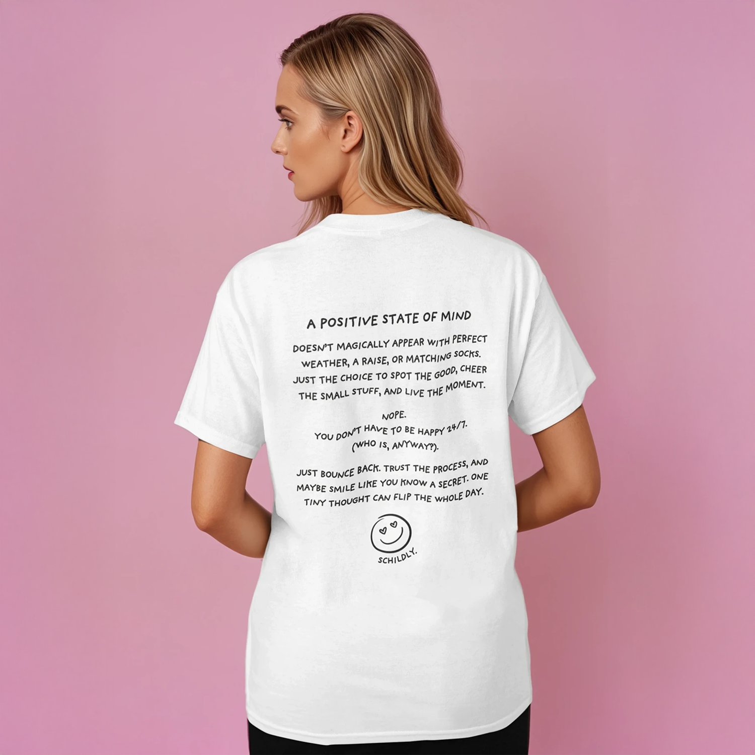 State of Mind Shirt white/black