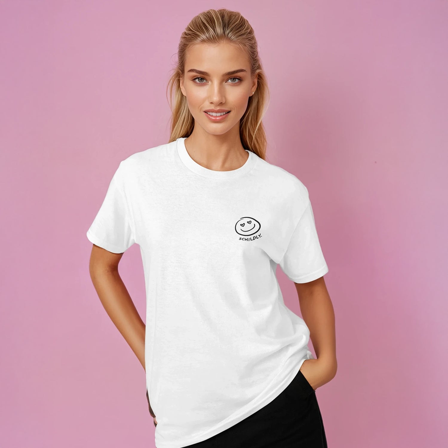 State of Mind Shirt white/black