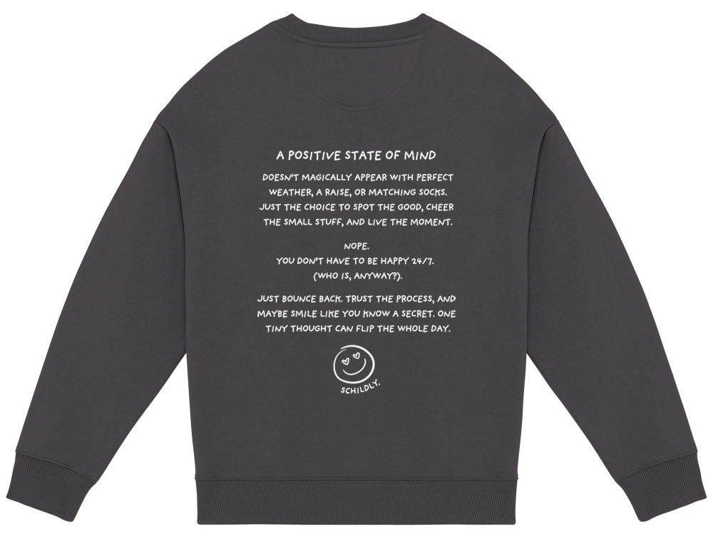 State of Mind Oversized-Sweater iron grey