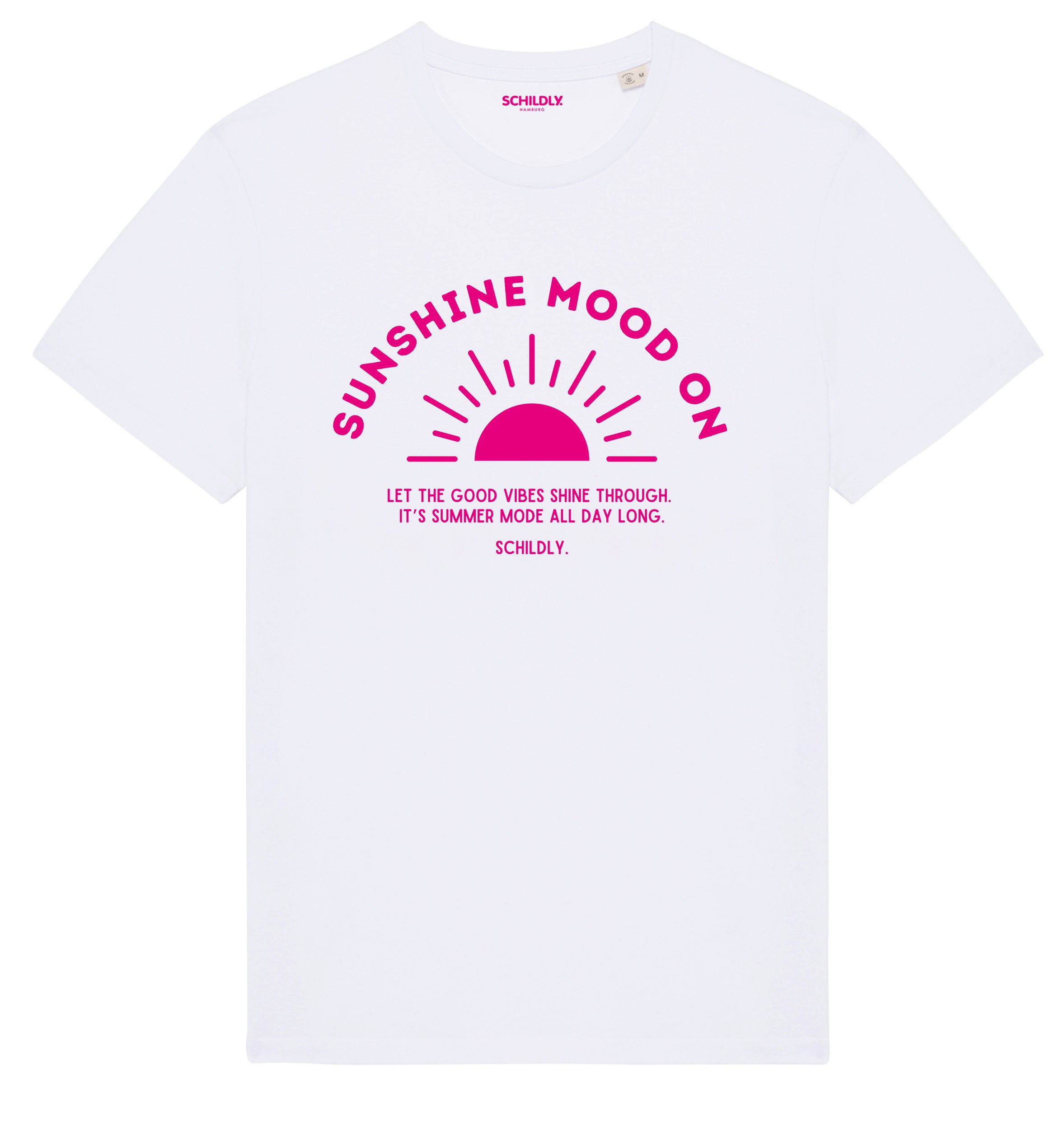 Sunshine Mood On Shirt white/pink