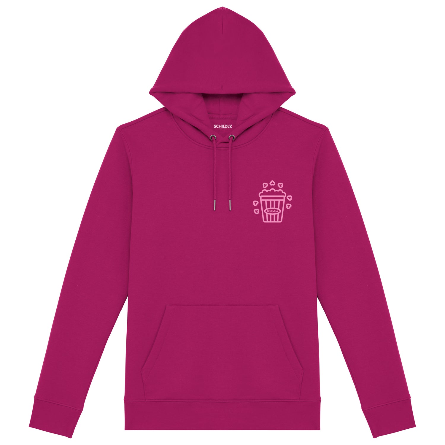 Cozy Crew Popcorn Club Hoodie cherry purple/rosa
