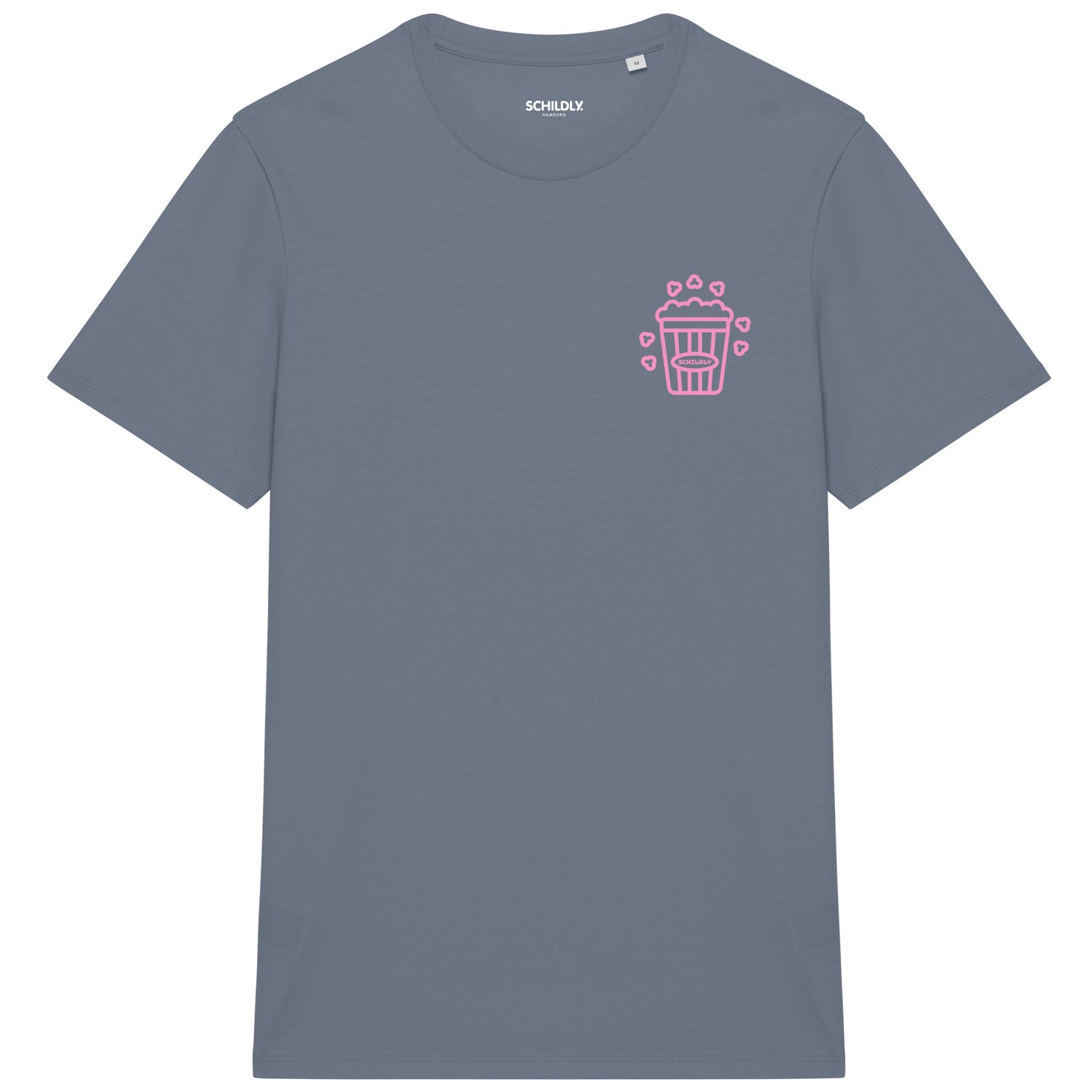 Cozy Crew Popcorn Club Shirt mineral grey
