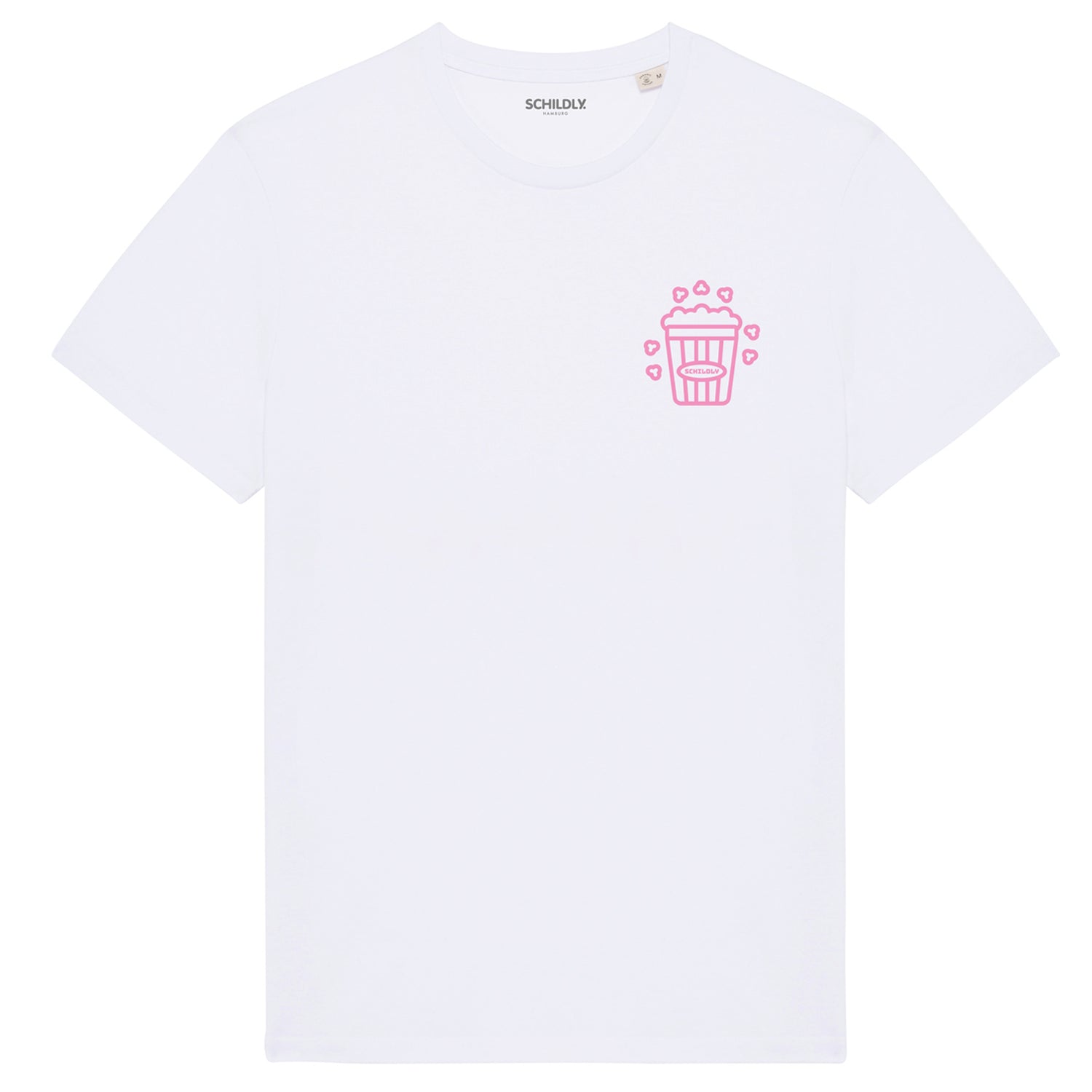 Cozy Crew Popcorn Club Shirt white/rosa