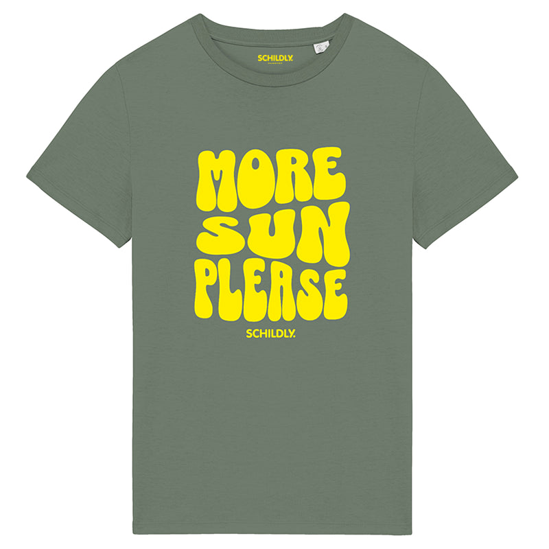 More Sun Please Shirt moss green