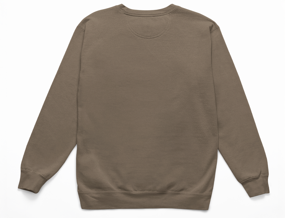 SCHILDLY Cozy Club Oversized-Sweater brown/white
