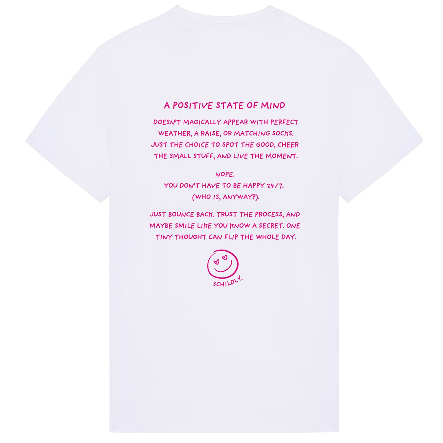 State of Mind Shirt white/pink